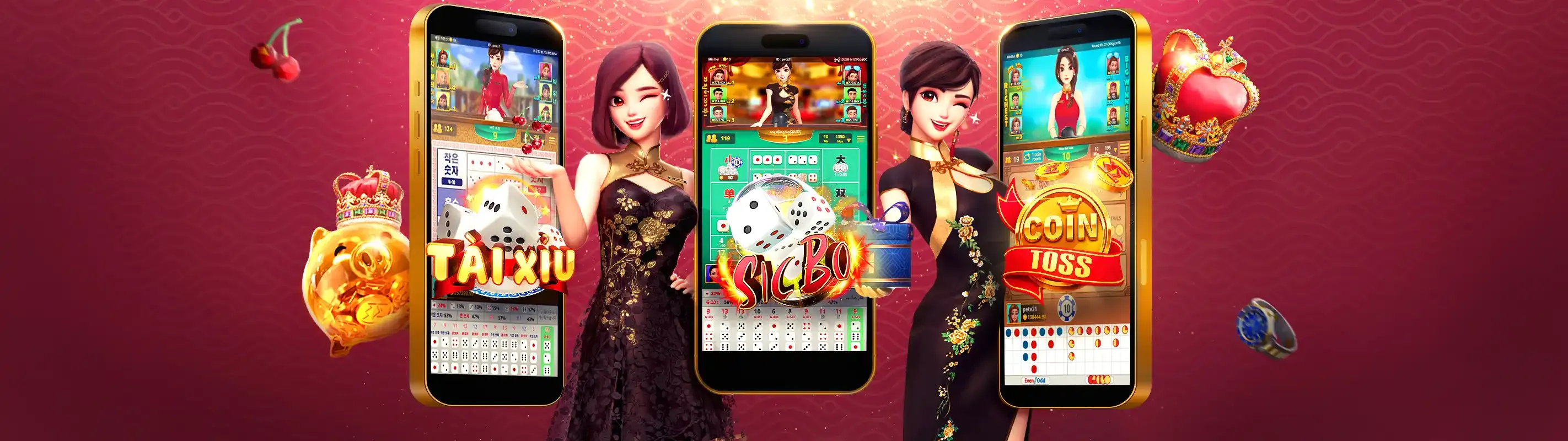 Bàn Baccarat trực tuyến sang trọng tại 96win app